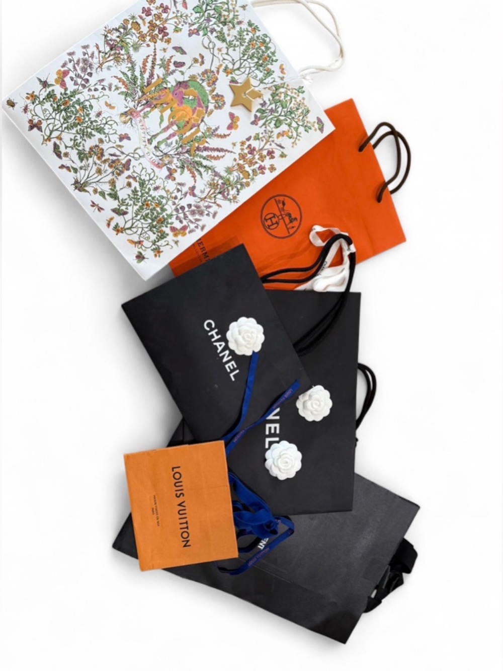 Designer Shopping Bag Lot